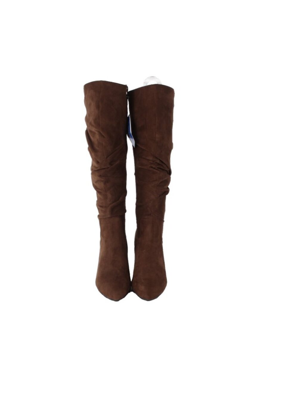 White Mountain Boots Sz 9M Brown Textile Man Made Calf 3.5" Boots - Picture 2 of 8